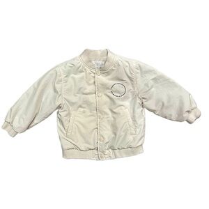 Zara Kids Light Beige Puffer Jacket